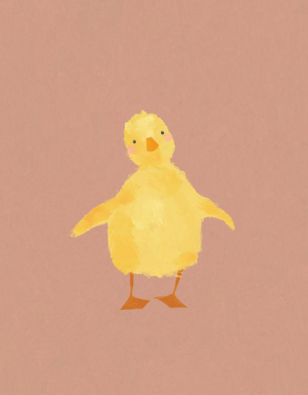 Print-WF1114P - Duckling Medium Art Print-Whistlefish
