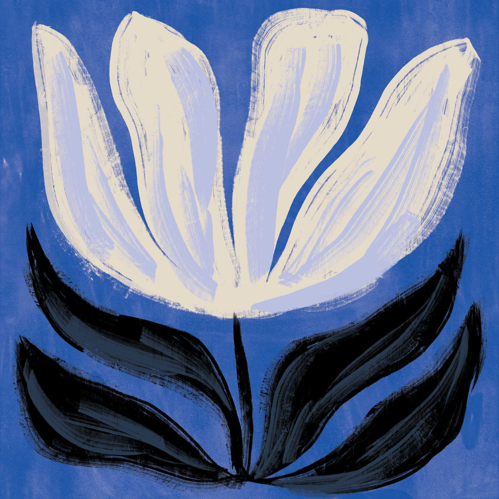 Print-WF1161P - Midnight Bloom Art Print-Whistlefish