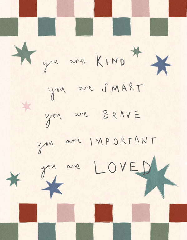 Print-WF1177P - Words to Grow By Medium Art Print-Whistlefish