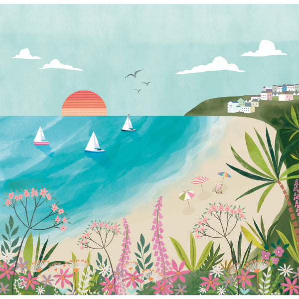 Print-WF482P - Carbis Bay Art Print-Whistlefish