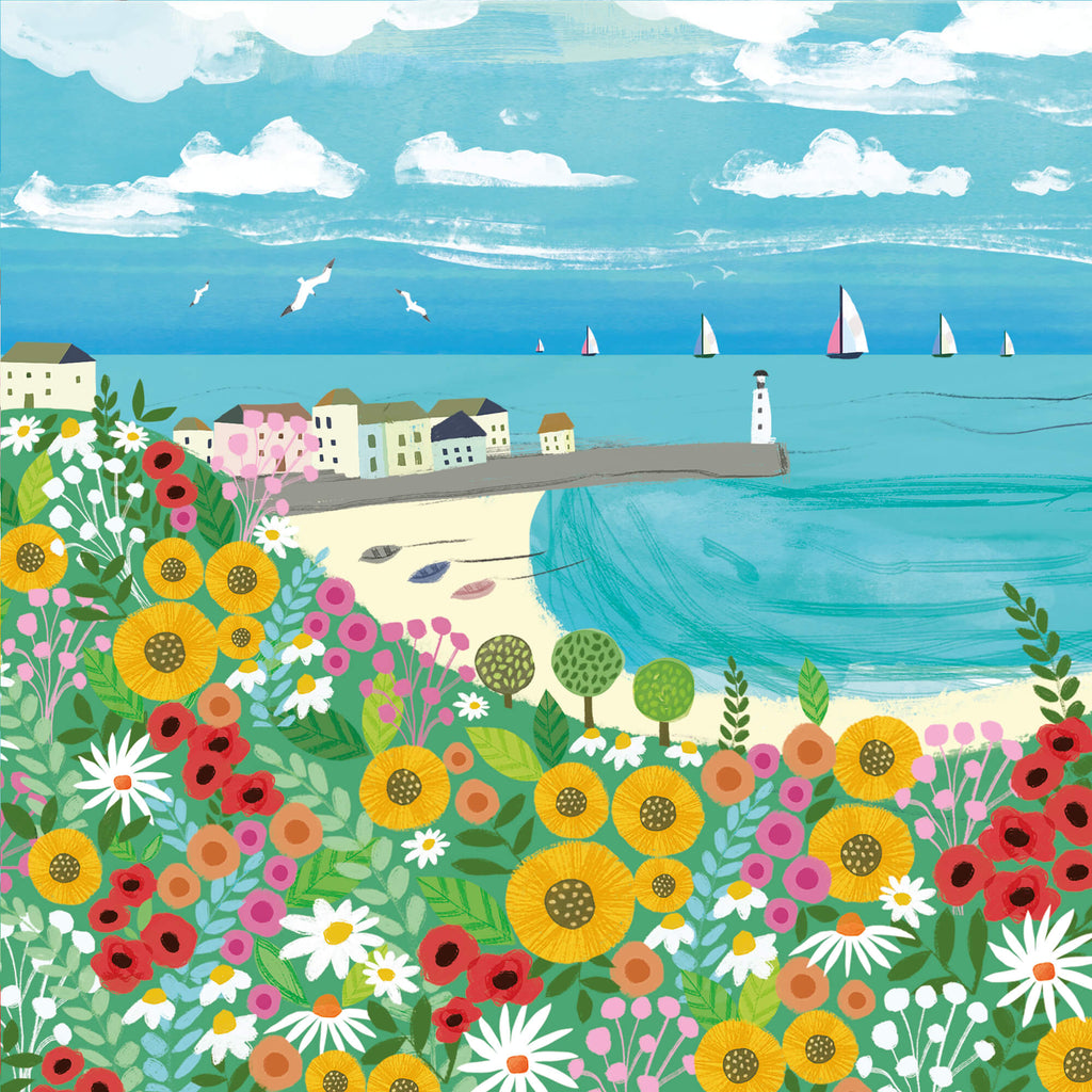 Print-WF541P - Spring in St Ives Art Print-Whistlefish