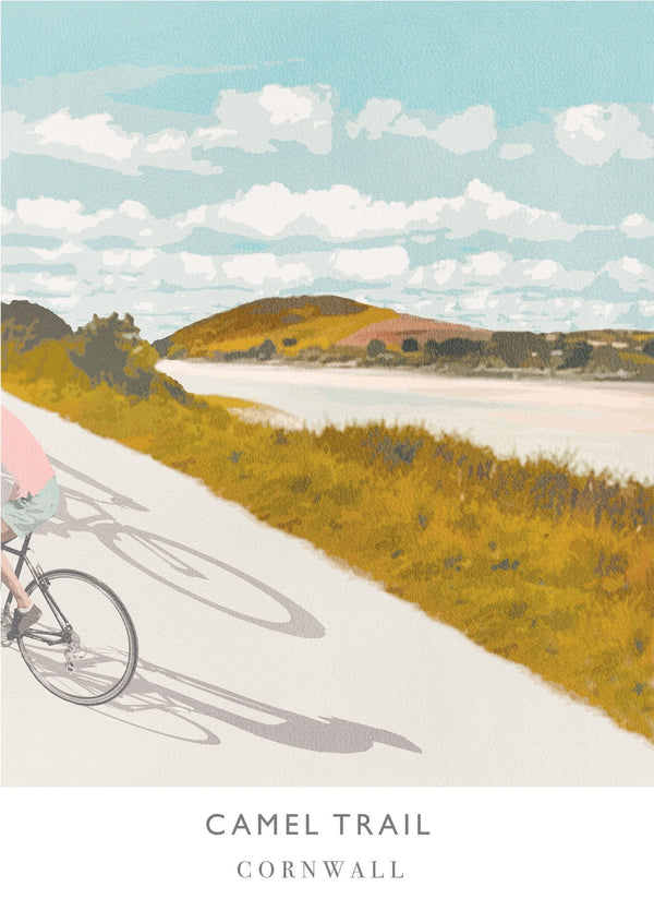 Print-WF82P - Camel Trail Art Print-Whistlefish