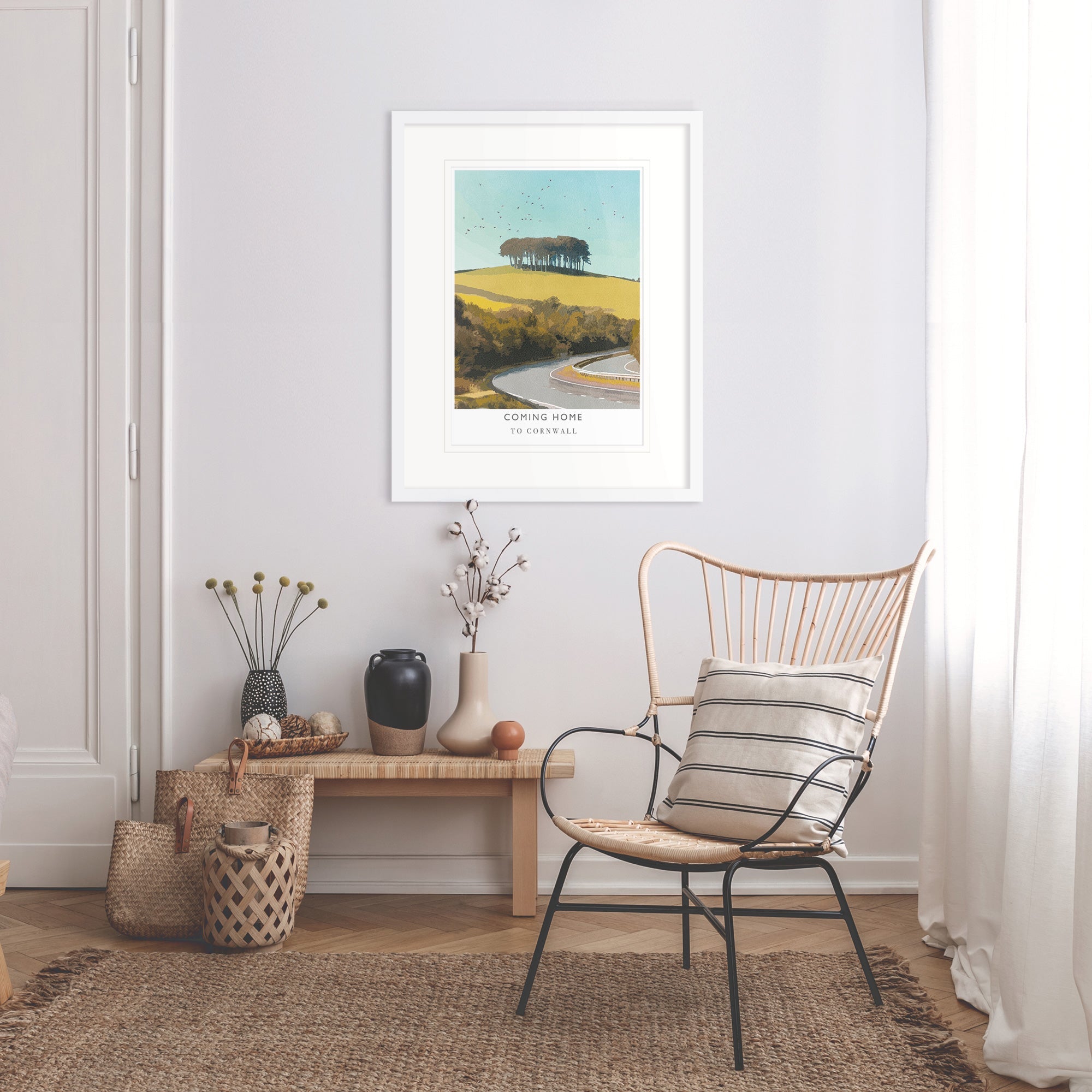Print-WF85P - Coming Home Art Print-Whistlefish