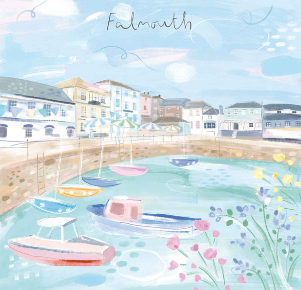 Print-WF863P - Falmouth Window View Small Art Print-Whistlefish