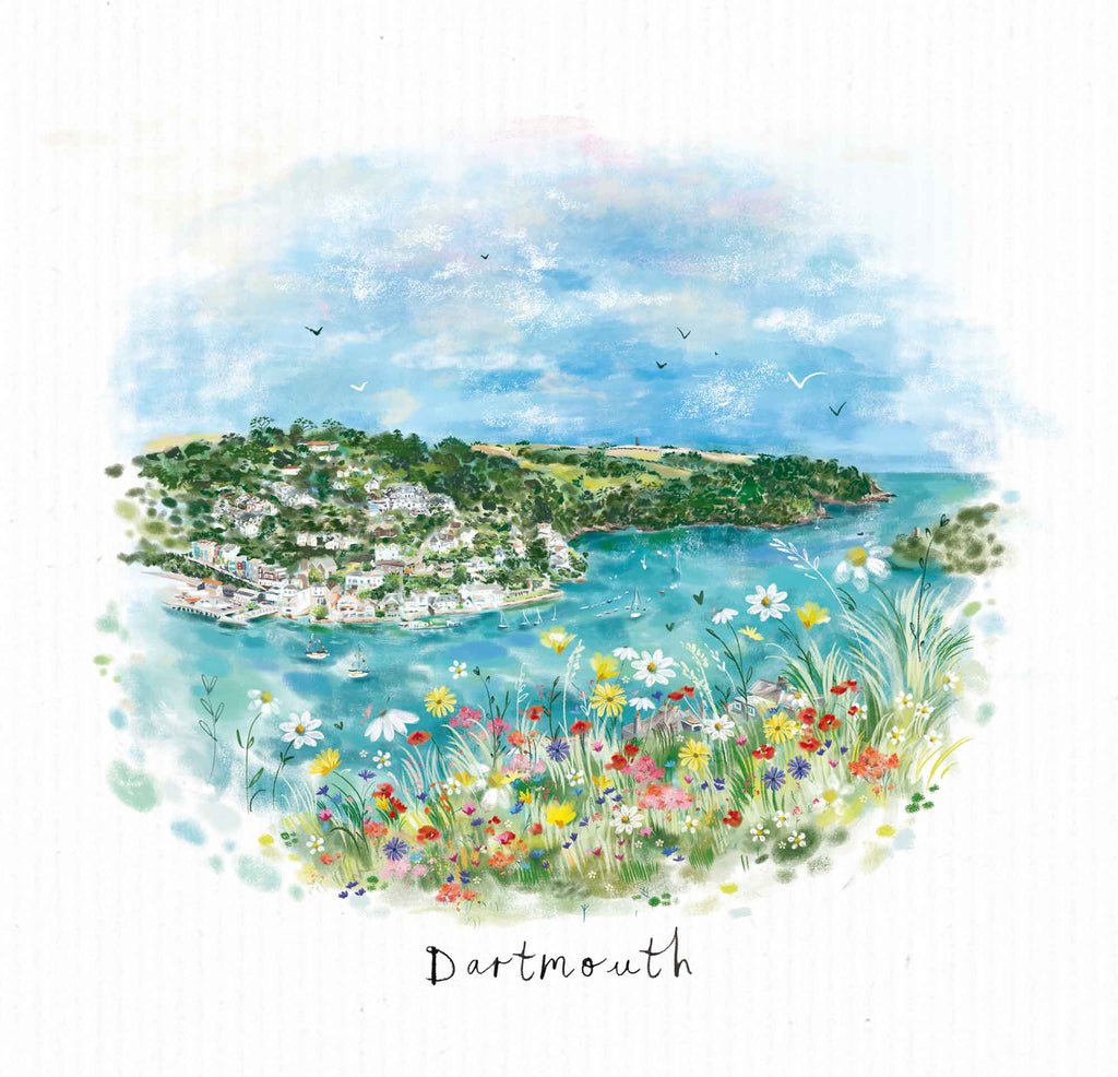 Print-WF864P - Dartmouth Dream View Small Art Print-Whistlefish