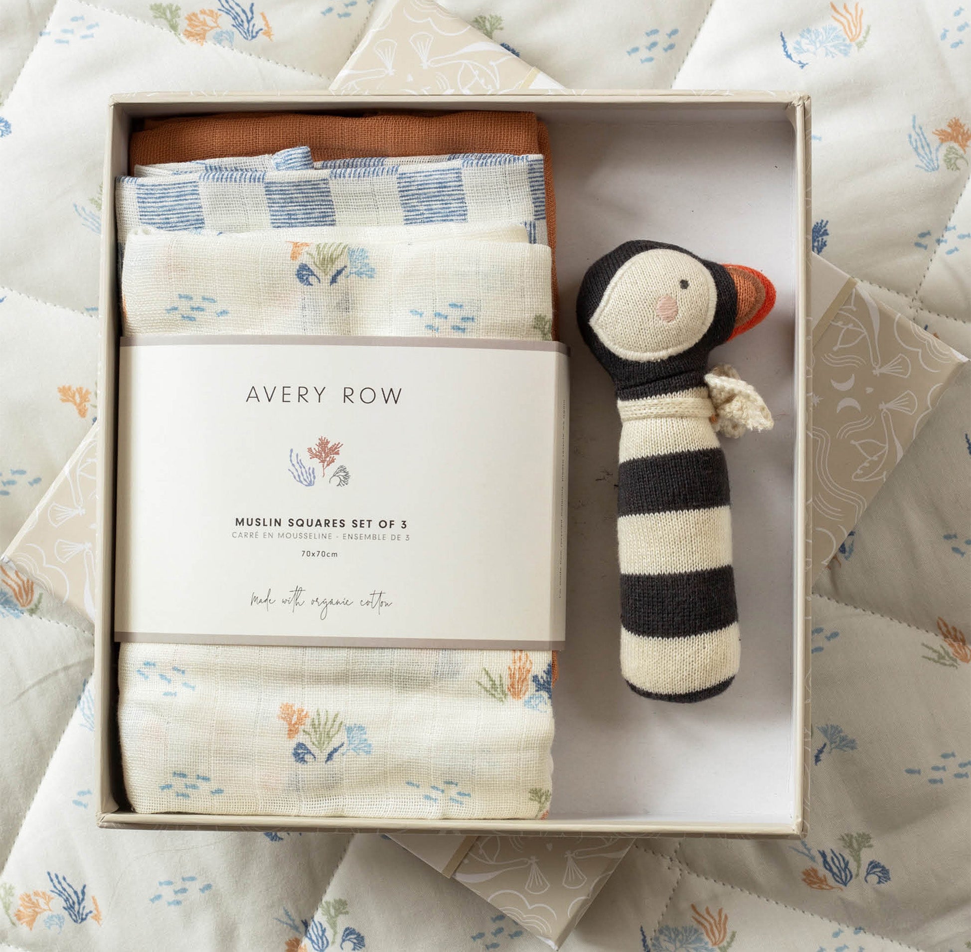 Gift Set-RCGCOA - Coastline New Baby Gift Set-Avery Row
