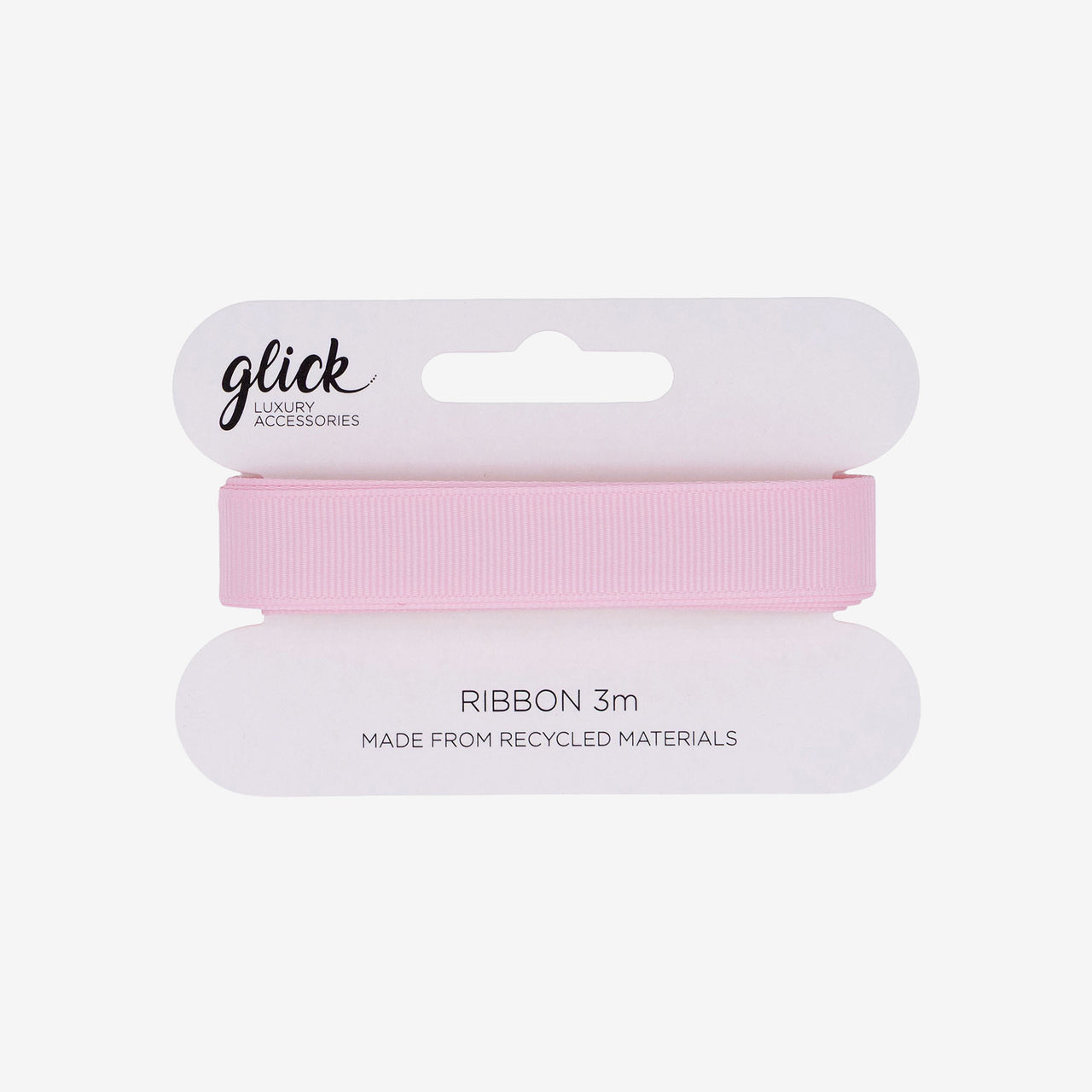 Ribbon-RGG03 - Light Pink Gros Grain Ribbon-Glick
