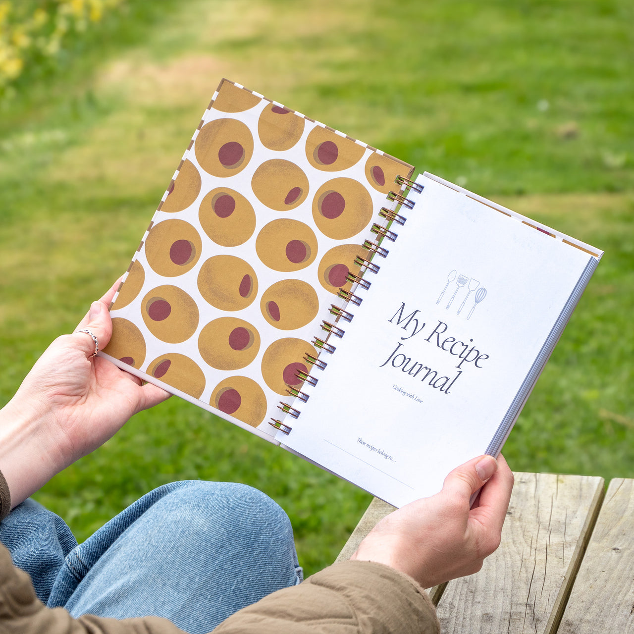 Recipe Journal-RPJ-OLIVE - Olive Recipe Journal-Yop & Tom