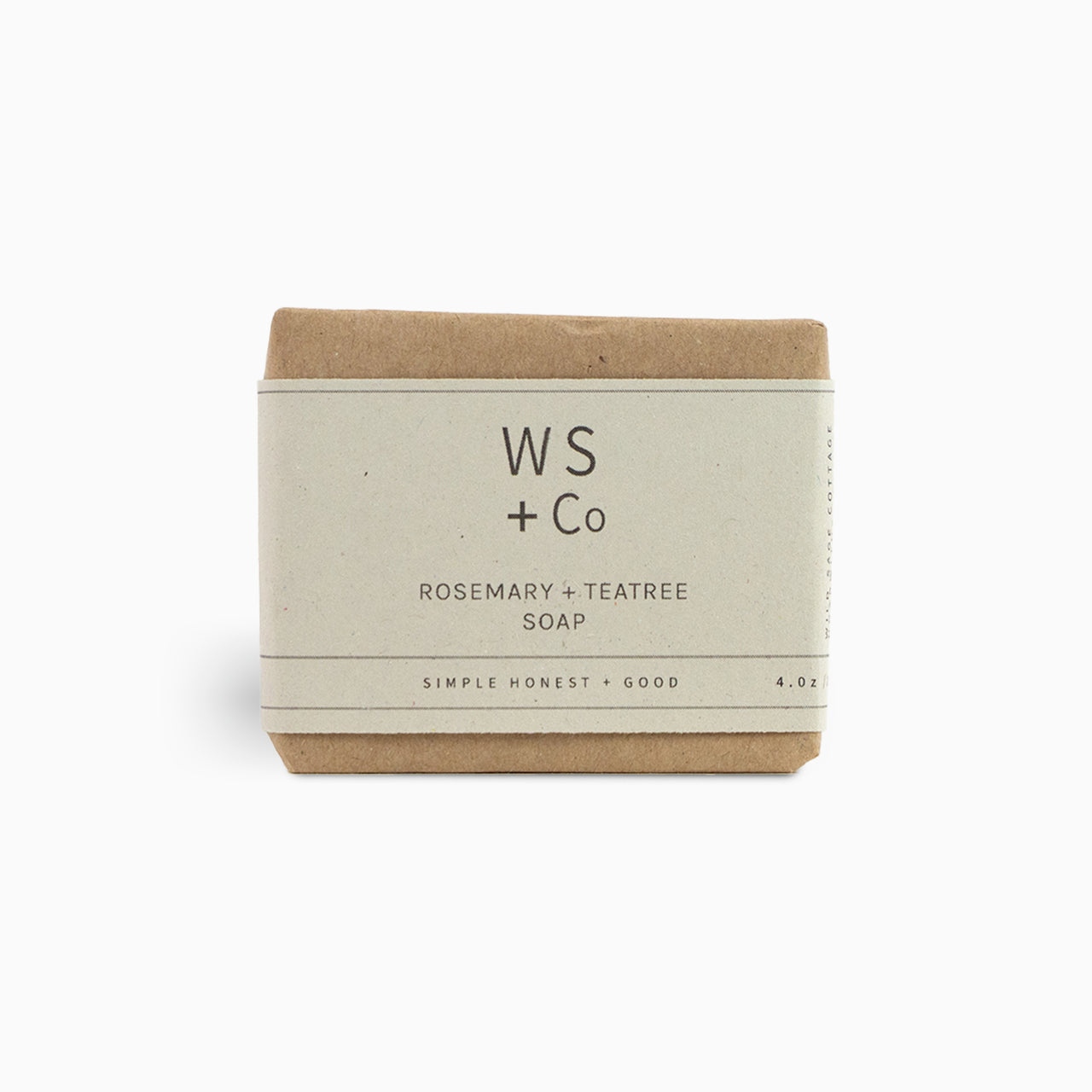 Soap-RTsoap100 - Rosemary + Teatree Soap-Wild Sage & Co
