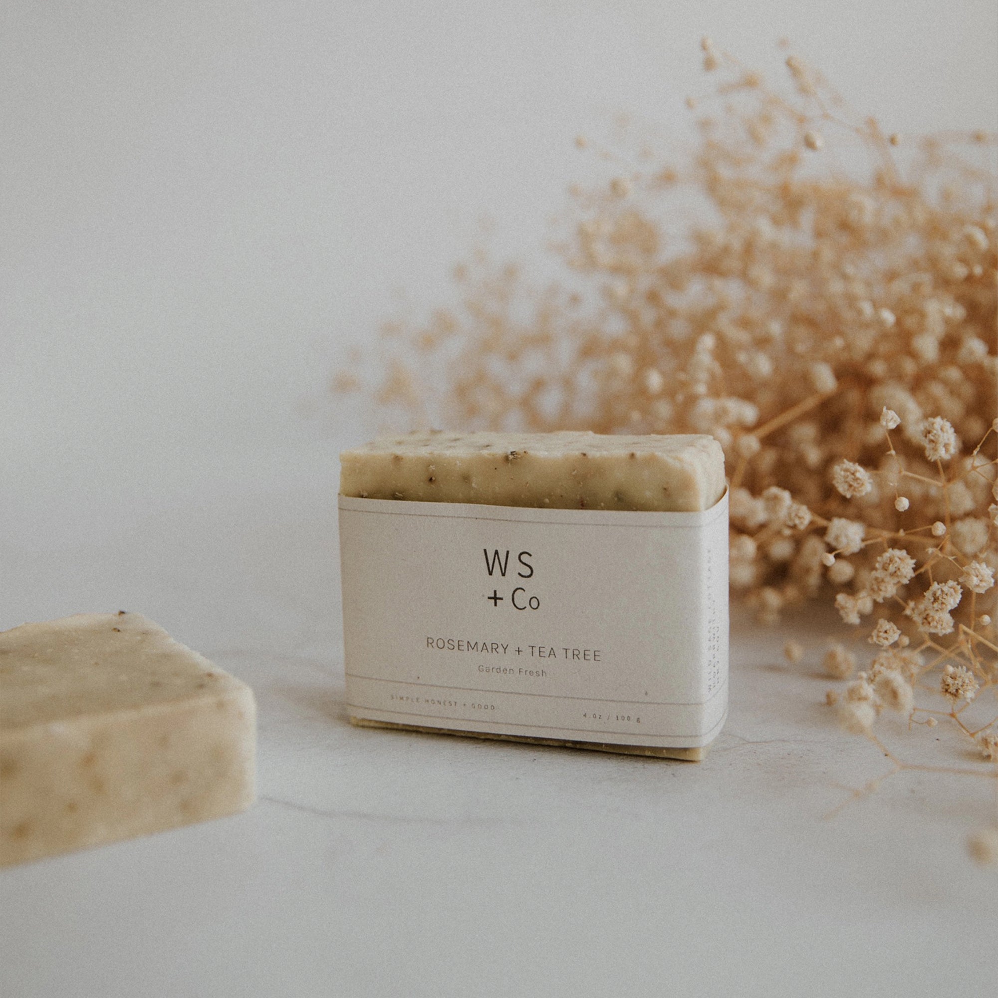 Soap-RTsoap100 - Rosemary + Teatree Soap-Wild Sage & Co