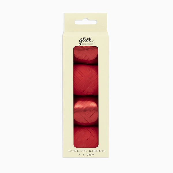 Ribbon-MCR20 - Red Ribbon Multipack (4 Pack)-Glick