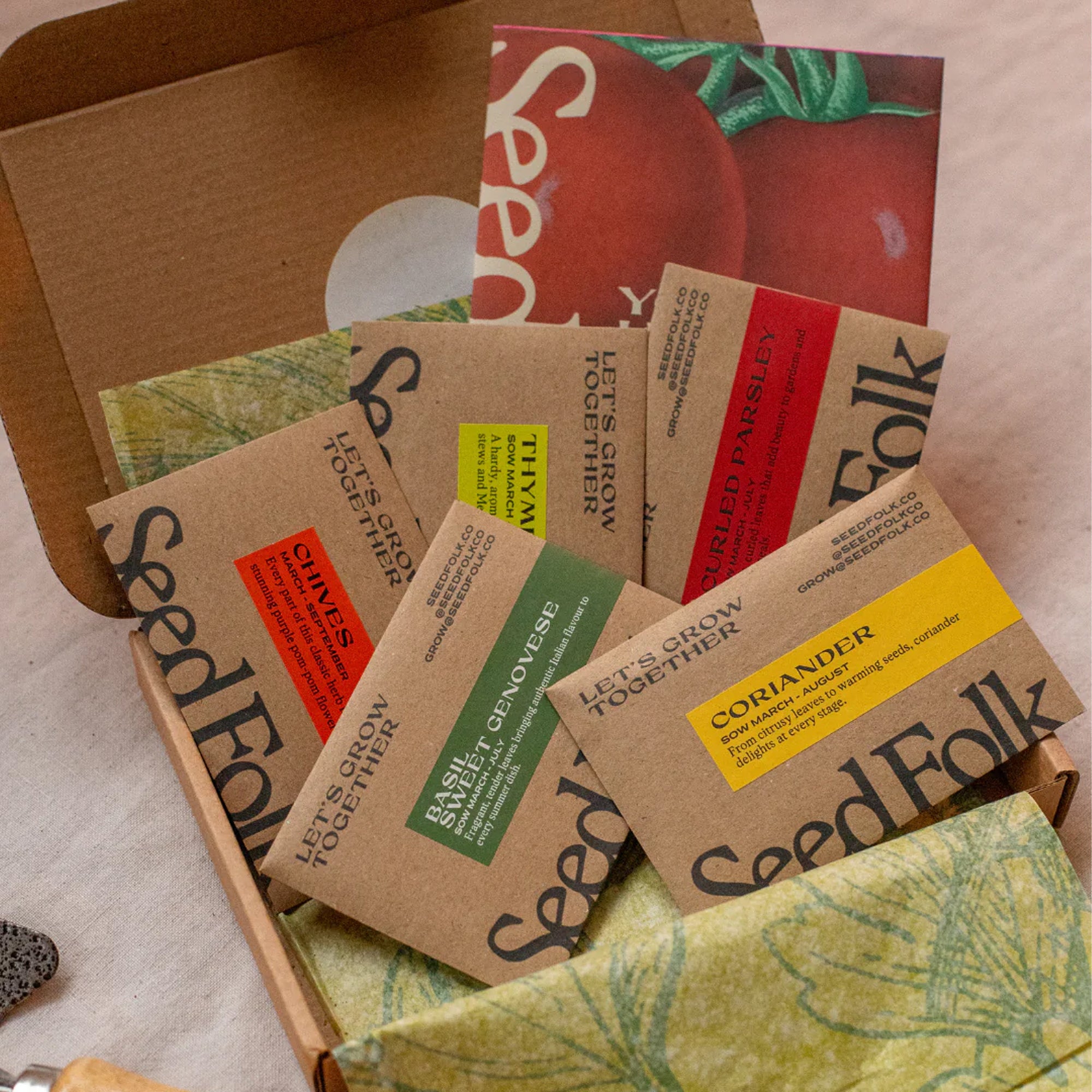 Seed Collection-SF-SC-HG - Herb Garden Seed Collection-Seed Folk