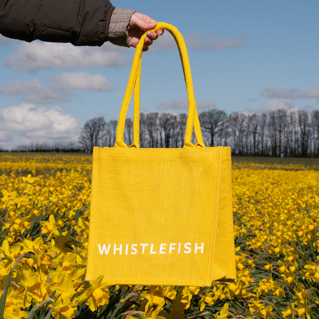 Small Jute Bag-JB188 - Banana Small Jute Bag-Whistlefish