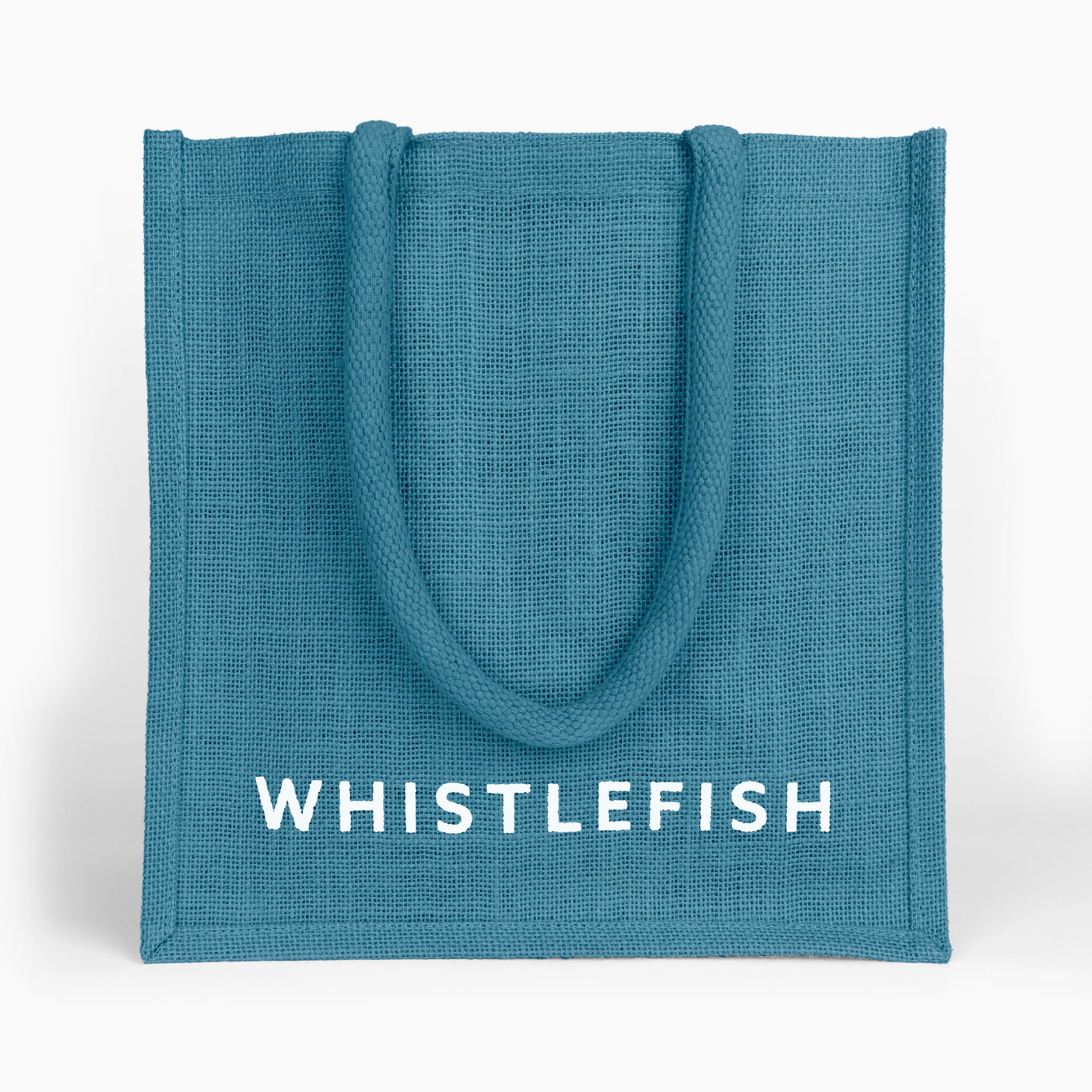 Small Jute Bag-JB213 - Deep Sea Small Jute Bag-Whistlefish