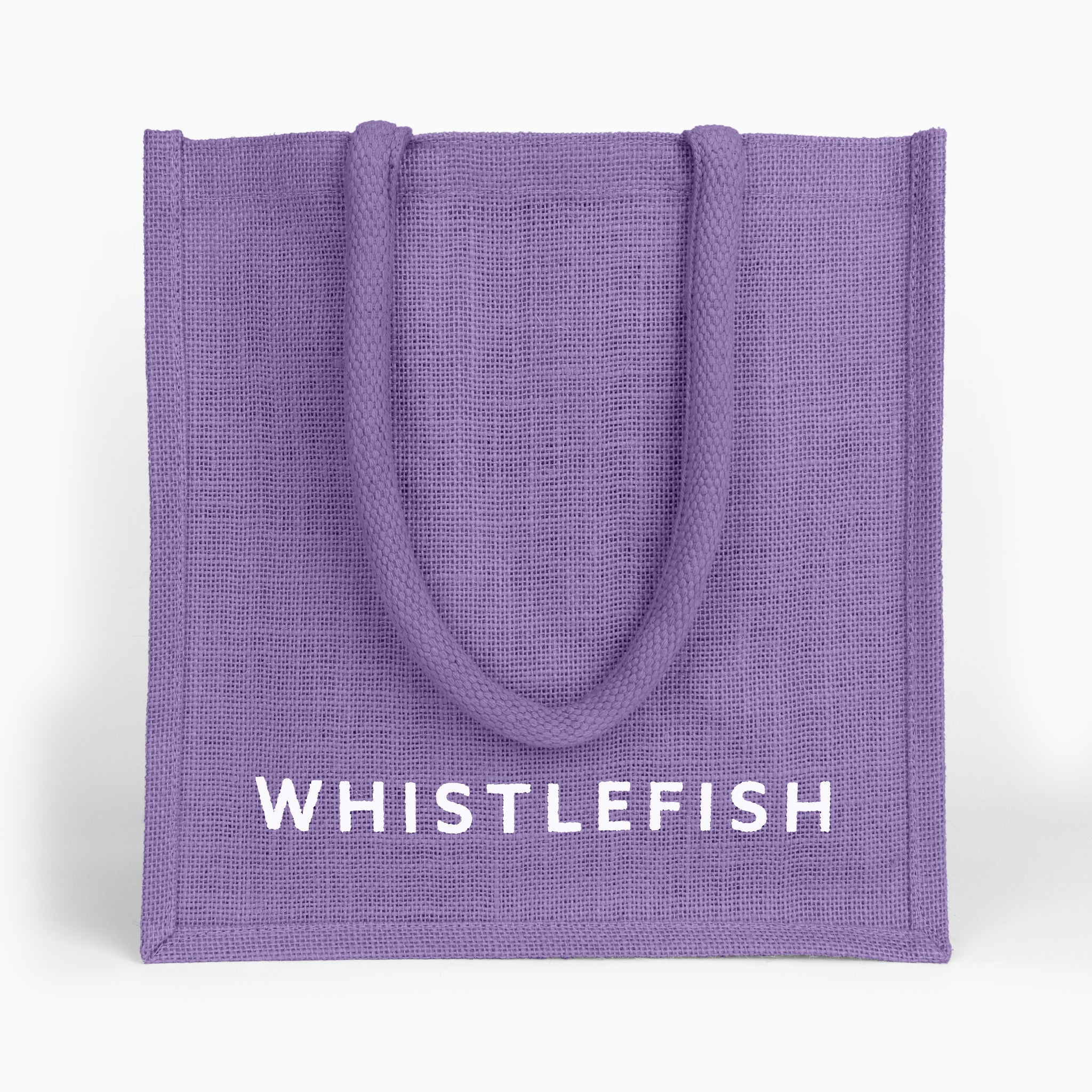 Small Jute Bag-JB216 - Violet Small Jute Bag-Whistlefish