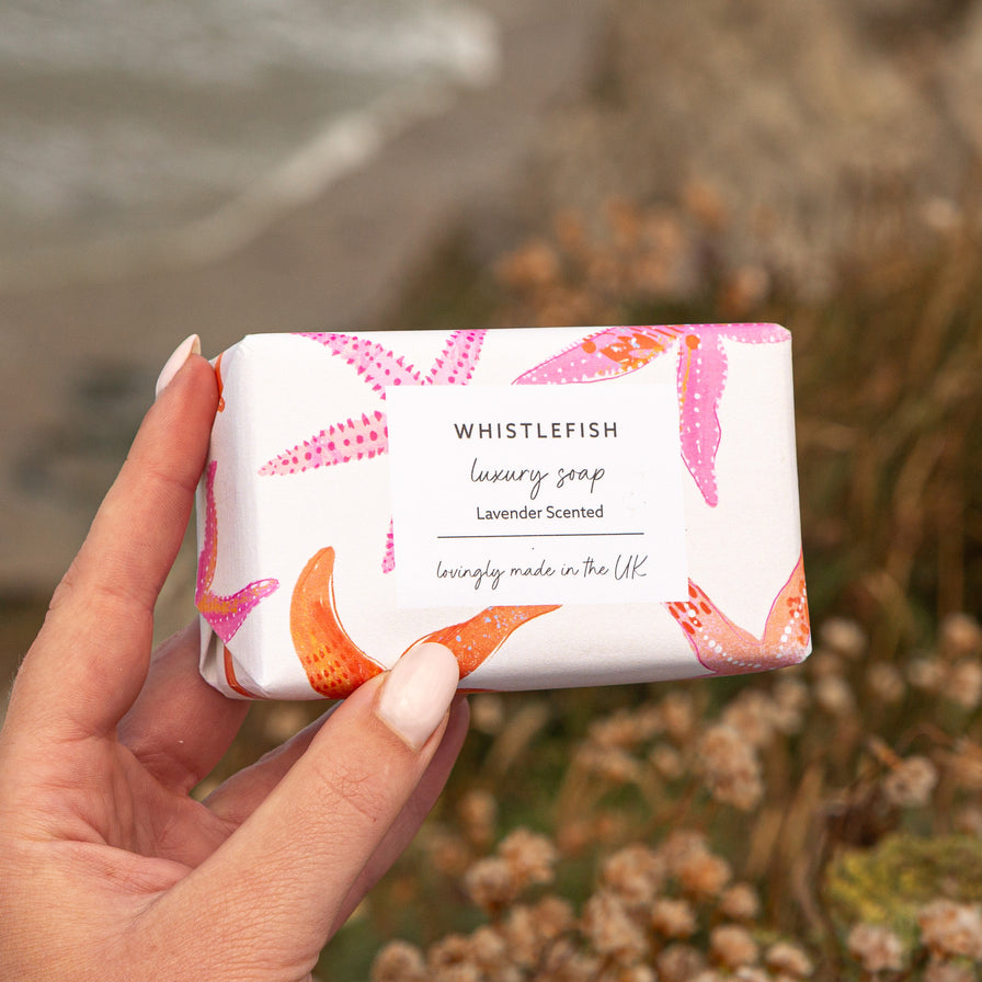 Soap-WFSP3 - Lavender Seagrass Luxury Soap-Whistlefish