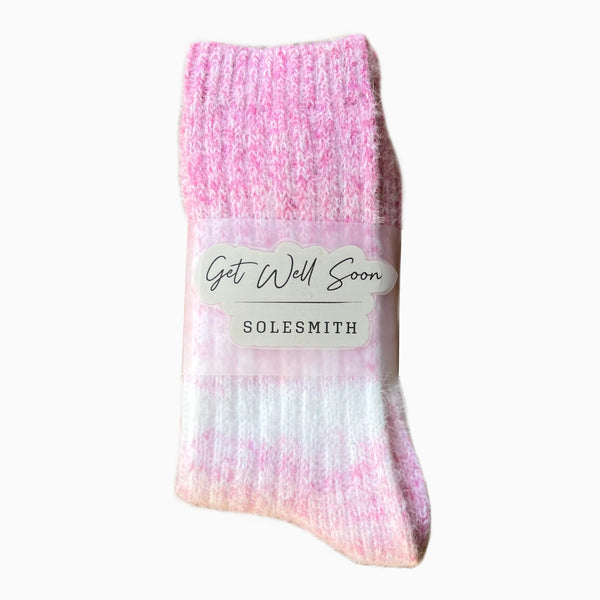 Socks-WFSS14 - Get Well Soon Ombre Bed Socks-Whistlefish