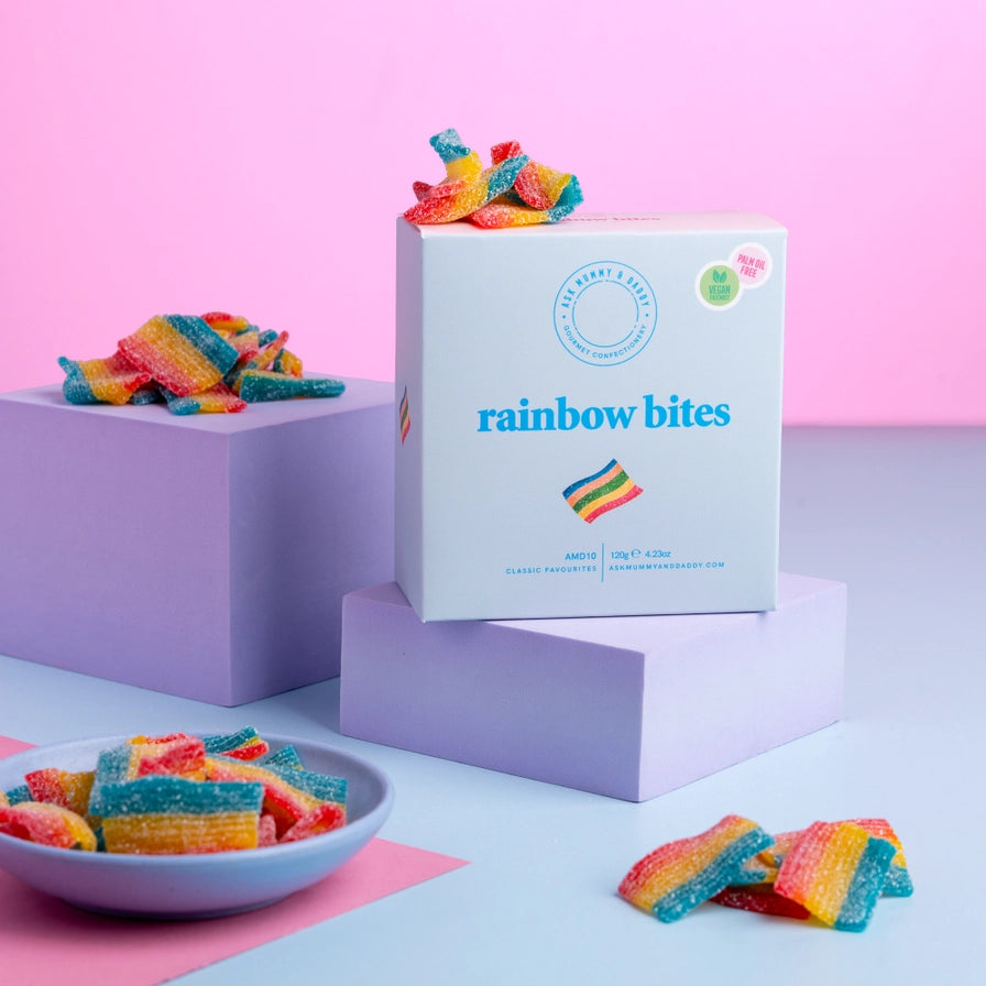 Sweet Gift Box-5060736013458 - Rainbow Bites Gift Box-Ask Mummy & Daddy