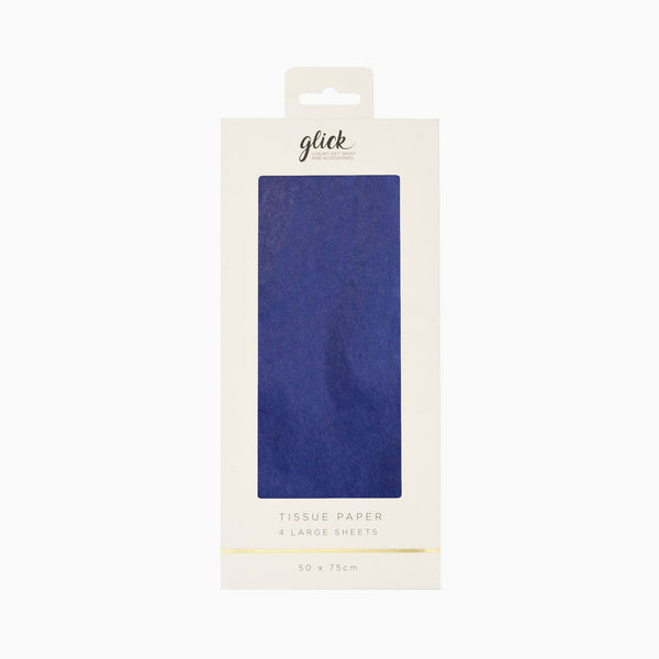 Tissue Paper-TP08 - Plain Reflex Blue Tissue Paper-Glick