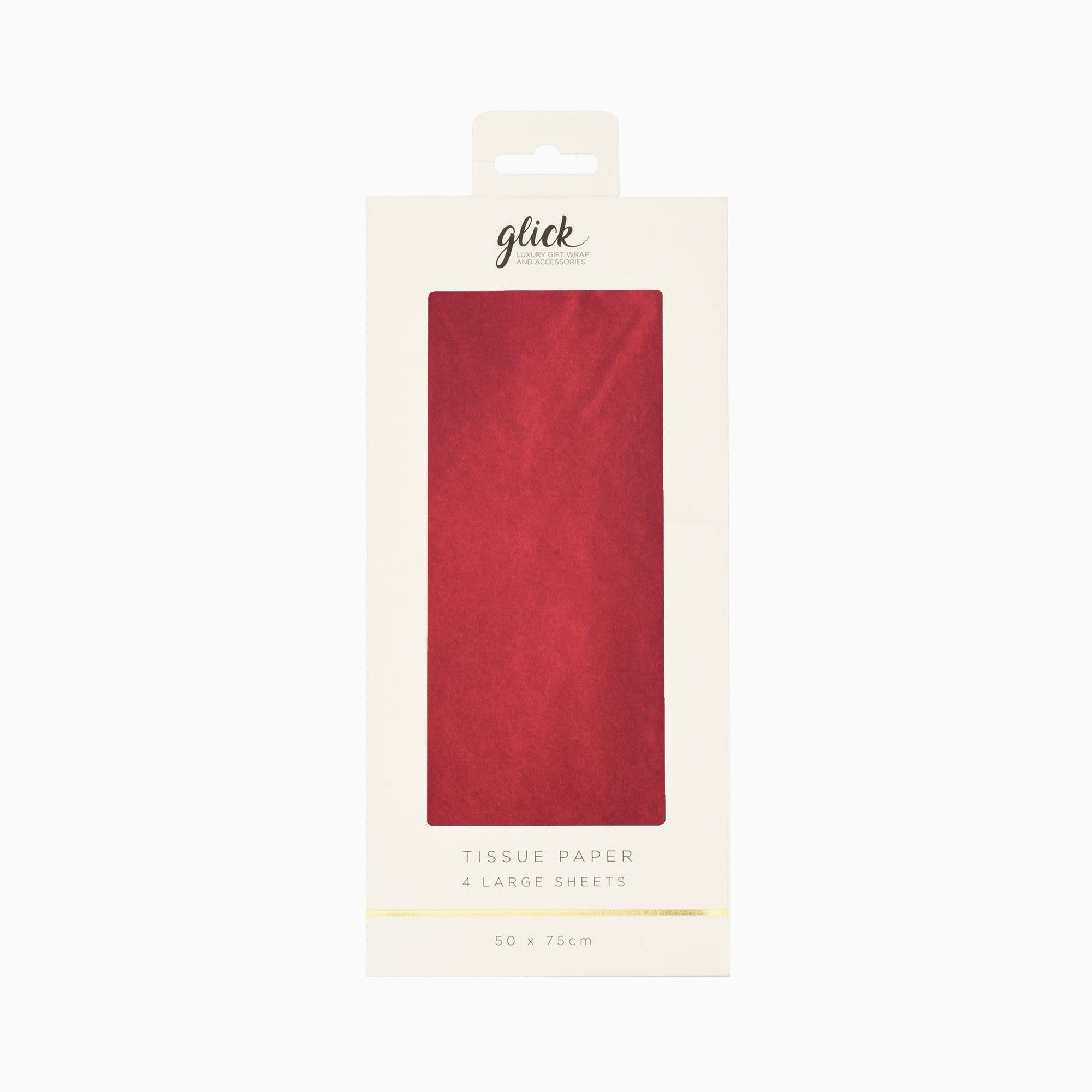 TP22 - Matte Red Luxury Tissue Paper