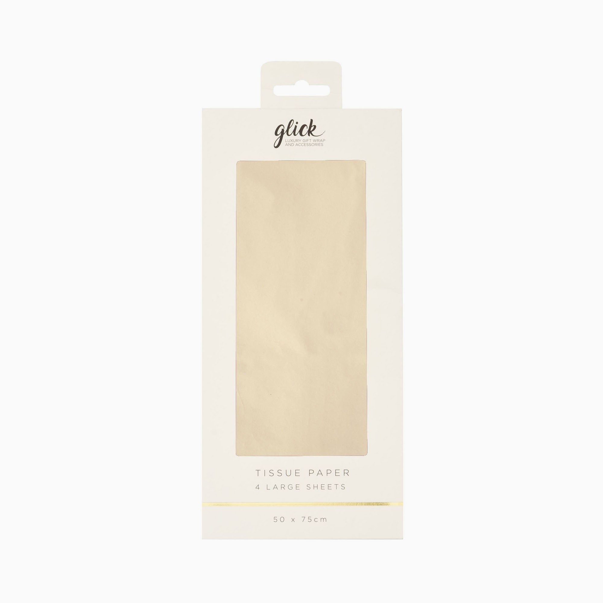 Tissue Paper-TP30 - Plain Ivory Tissue Paper-Glick
