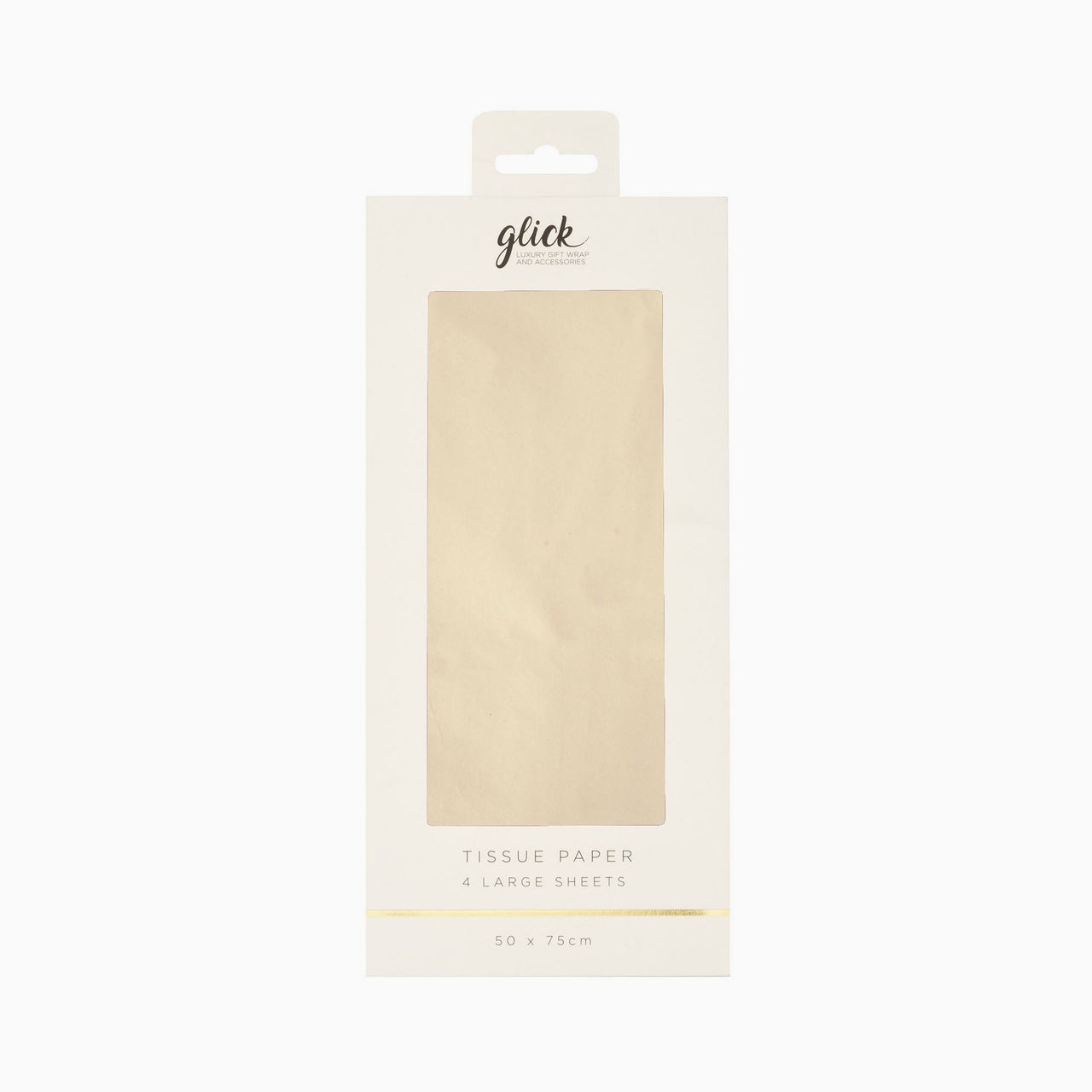 Tissue Paper-TP30 - Plain Ivory Tissue Paper-Glick
