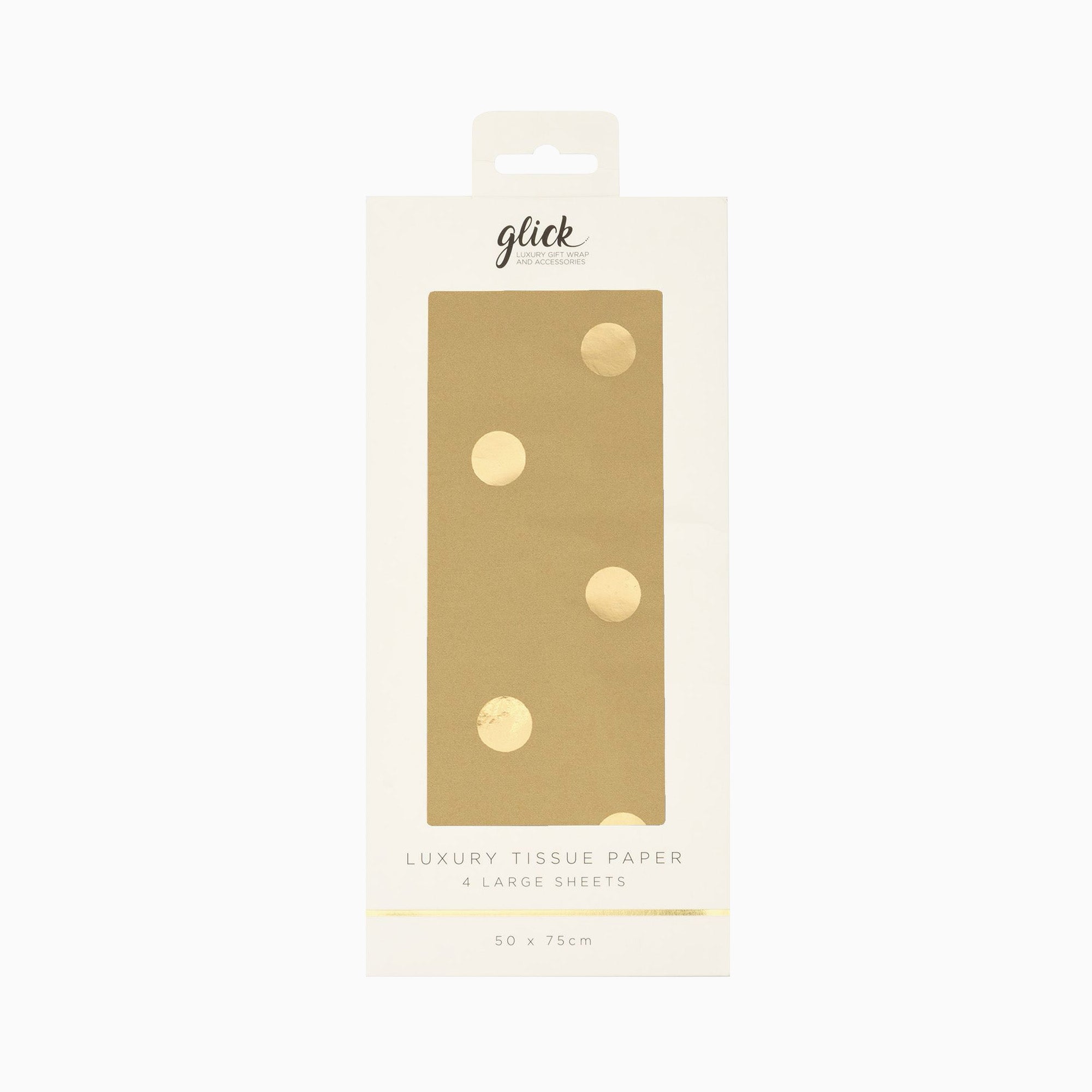 TPA06 - Tissue Foil Dots Gold