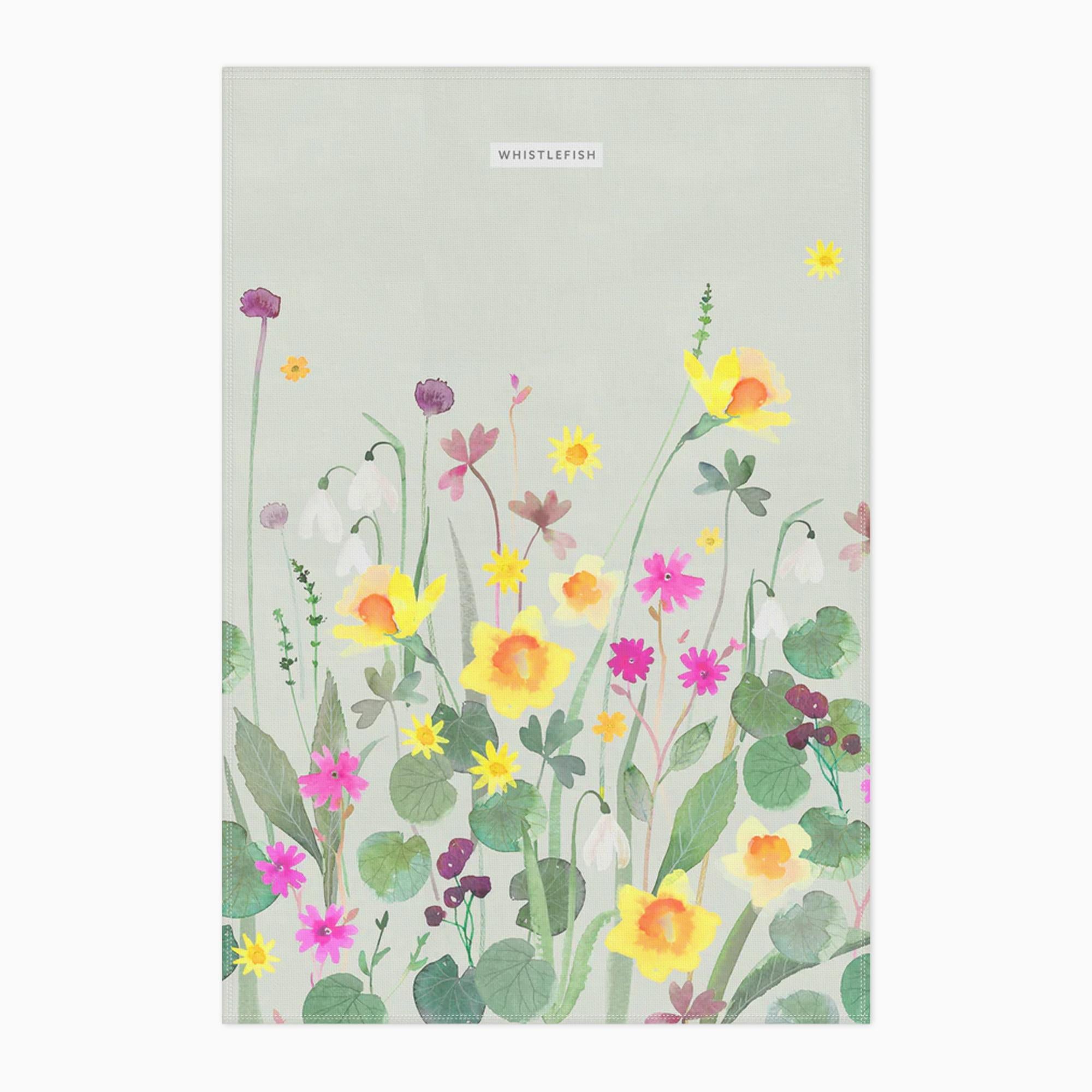 Tea Towel-CRWI01TT - Awaking Woodland Tea Towel-Whistlefish