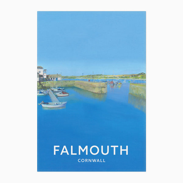 Tea Towel-WTT94 - Falmouth Tea Towel-Whistlefish