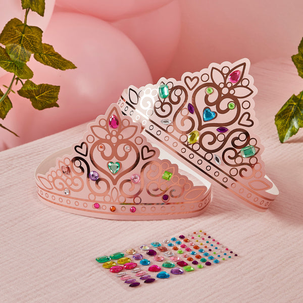 Decorations - HBLP114 - DIY Princess Paper Tiara Kit 4pcs - Diy Princess Paper Tiara Kit 4pcs - Whistlefish