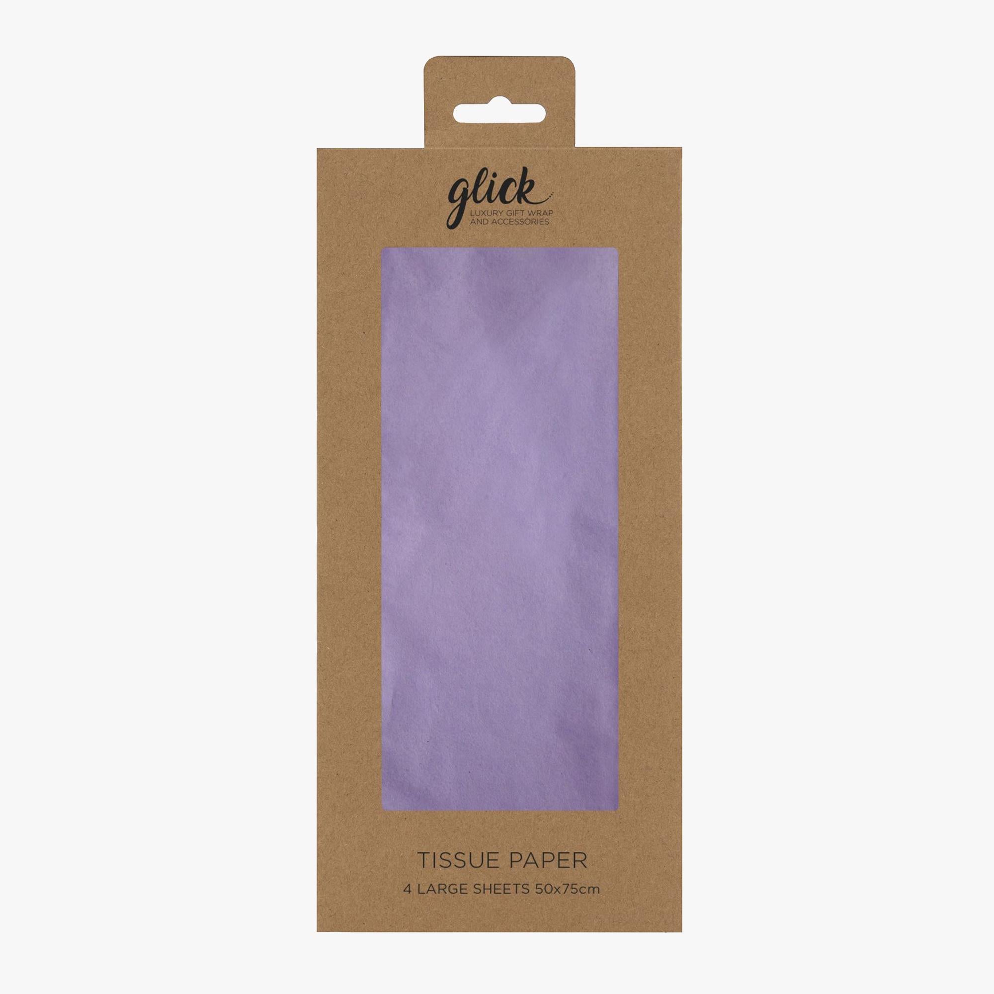 Tissue Paper-TP01 - Plain Lilac Tissue Paper-Glick