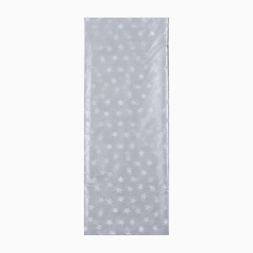 Tissue Paper-TPC20 - Silver Stars Tissue Paper-Glick