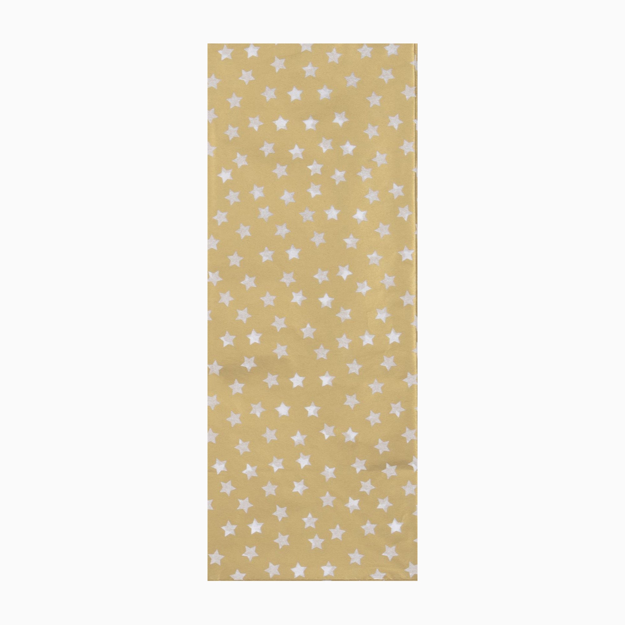Tissue Paper-TPC21 - Gold Stars Tissue Paper-Glick