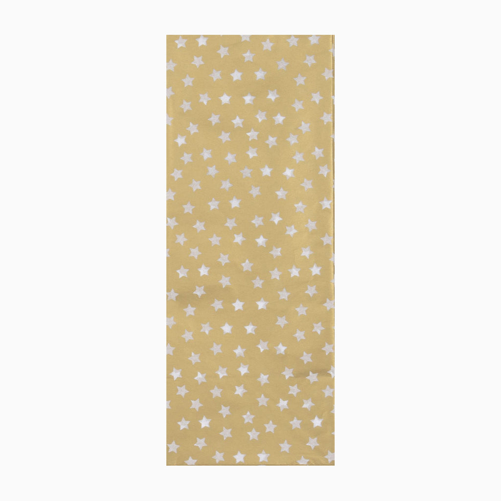 Tissue Paper-TPC21 - Gold Stars Tissue Paper-Glick