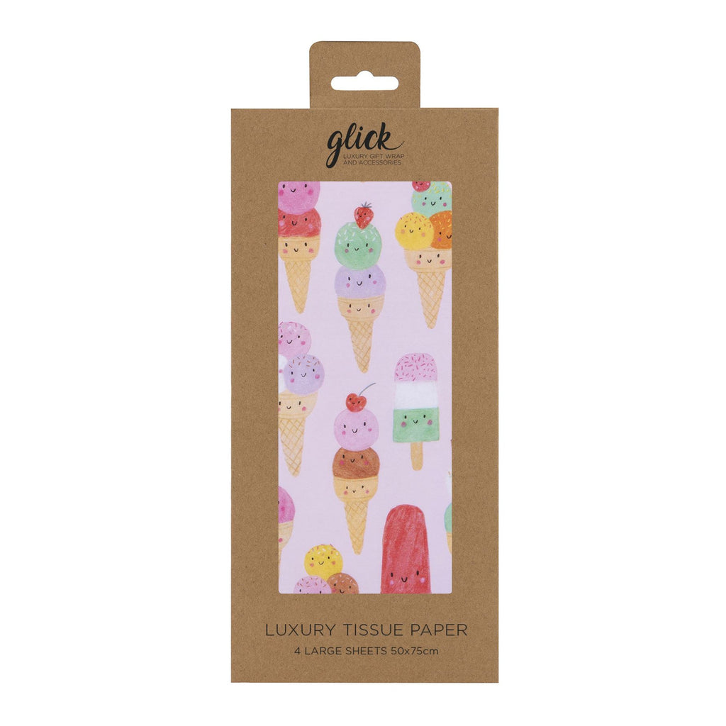 Tissue Paper - TPKF07 - Cool Ice Cream Luxury Tissue Paper - Cool Ice Cream Luxury Tissue Paper - Whistlefish