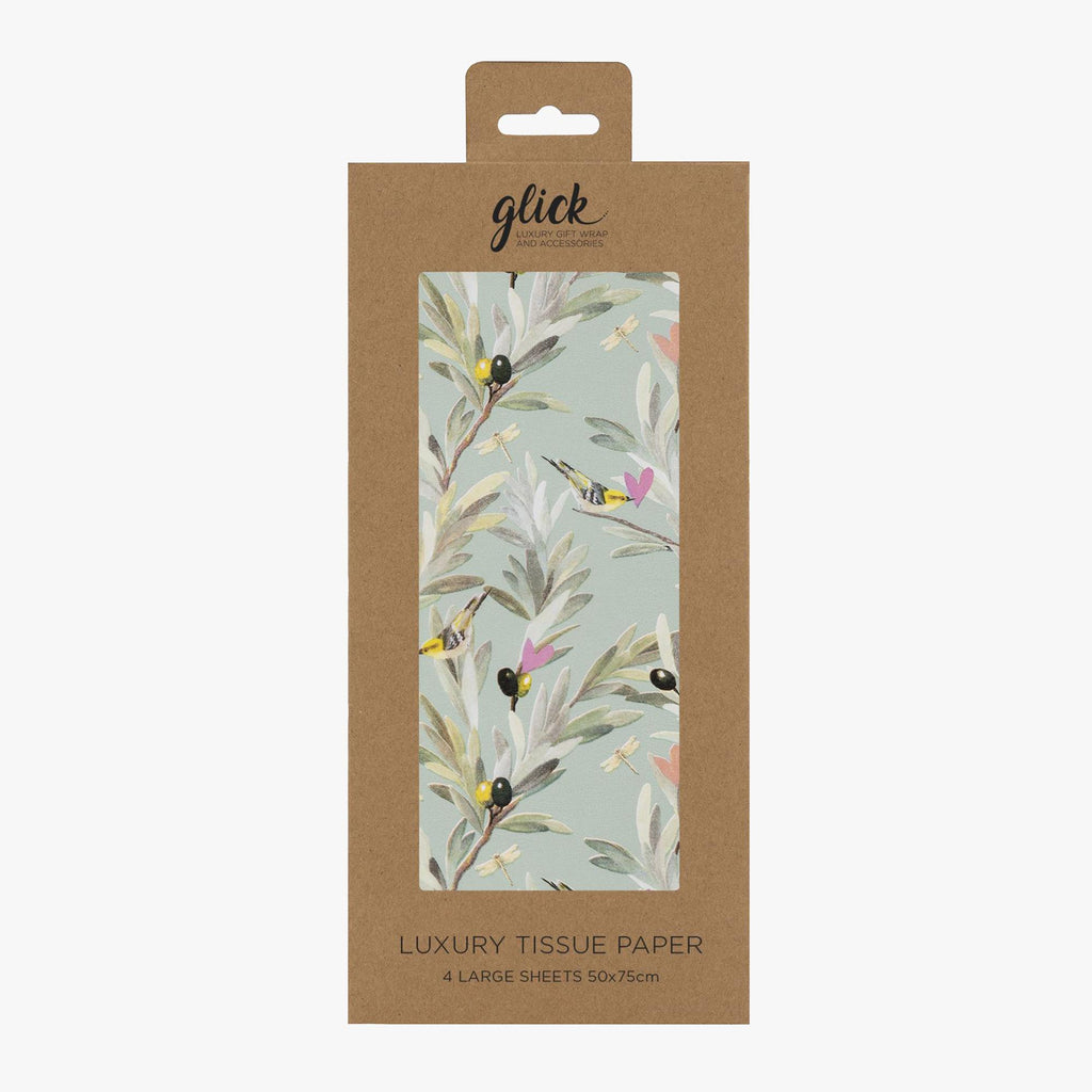 Tissue Paper-TPSD02 - Olive Grove Tissue Paper-Glick