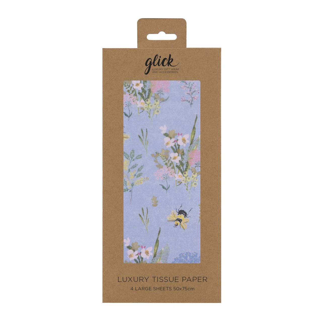 Tissue Paper - TPST68 - Blue Bees Luxury Tissue Paper - Blue Bees Luxury Tissue Paper - Whistlefish
