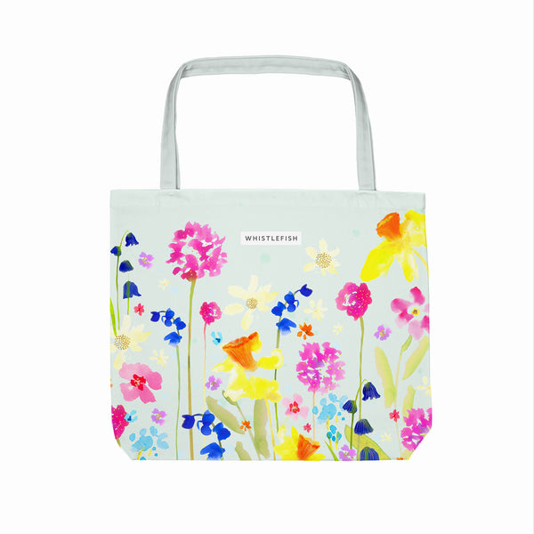 Tote Bag-WTB88 - Sprinkle of Spring Tote Bag-Whistlefish