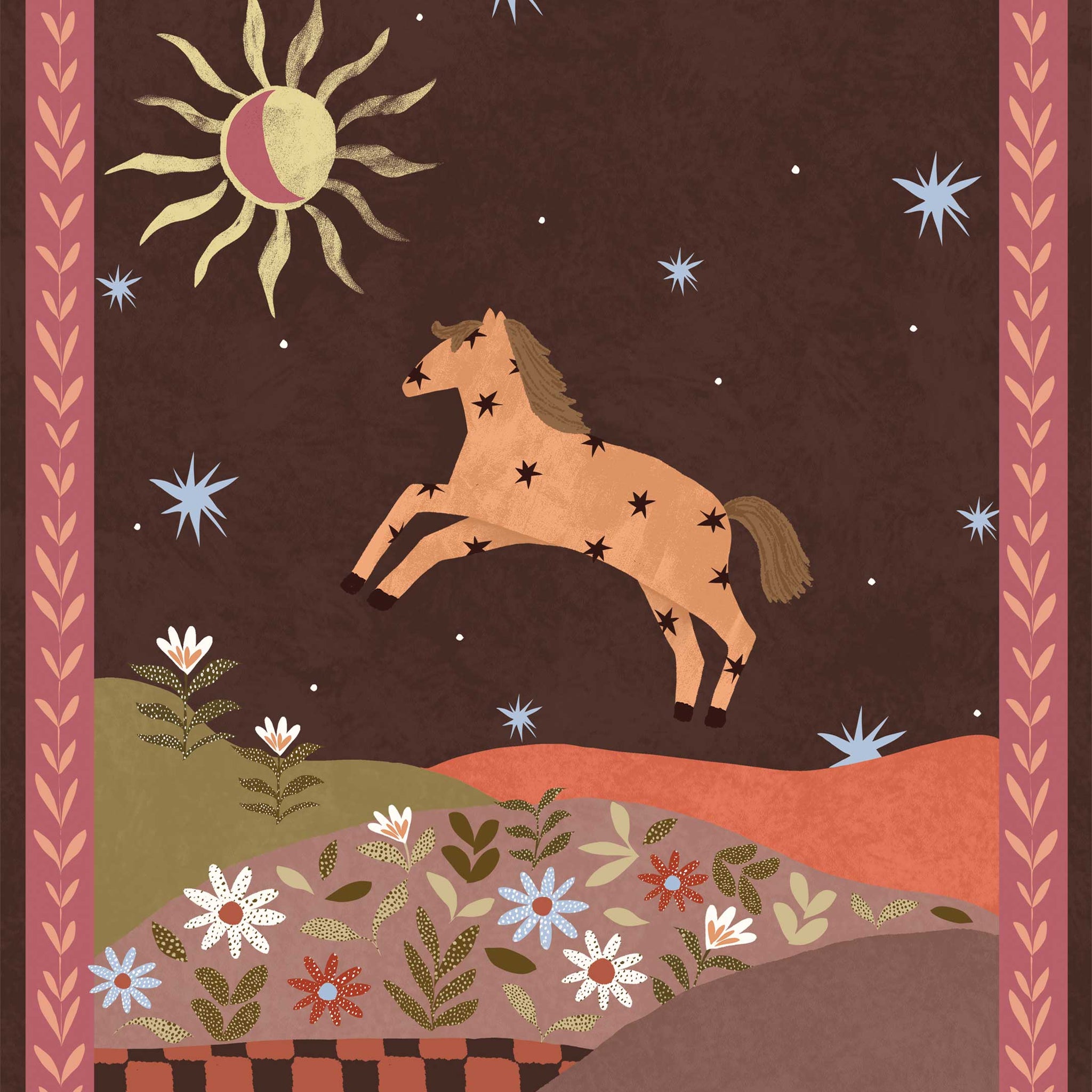 WF1393P - Celestial Horse Art Print