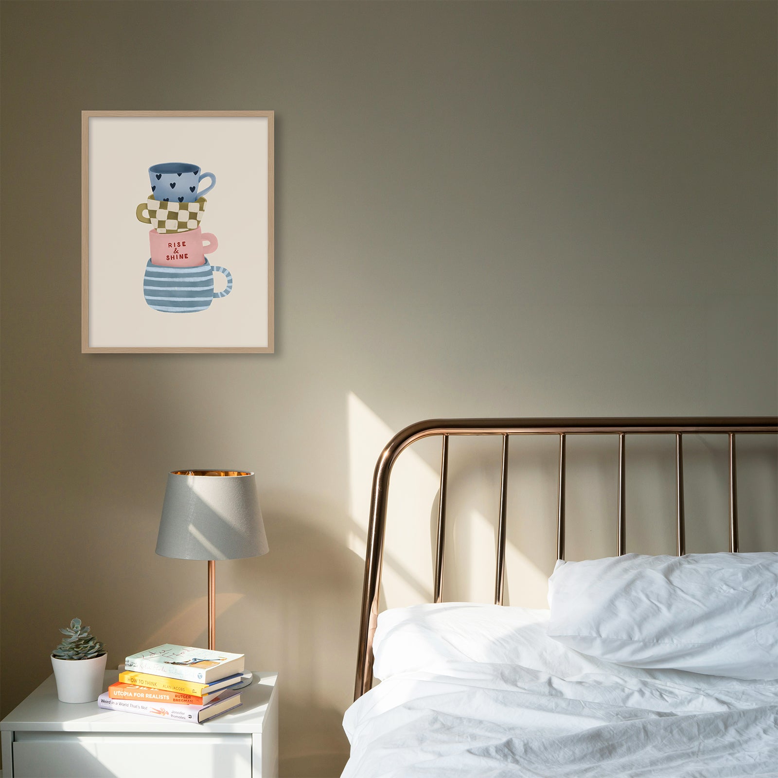 WF1408F - Rise and Shine Framed Print