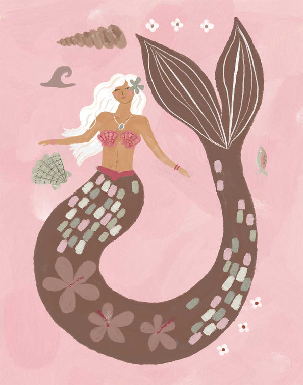 WF1423P - Mermaid Moves Art Print