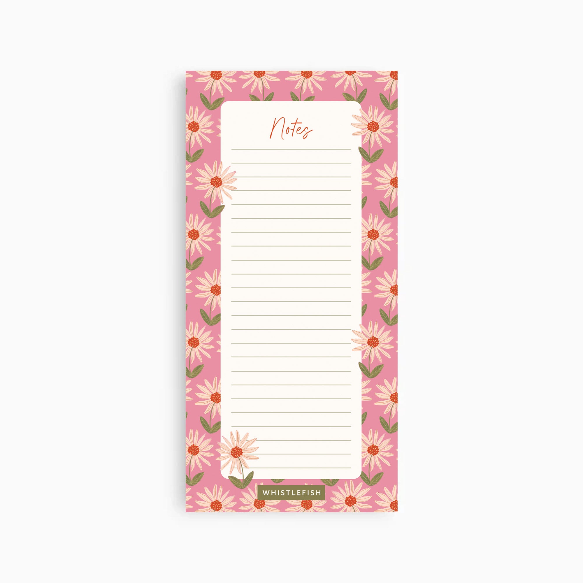 WLP10 - Pink Daisy Glow List Pad