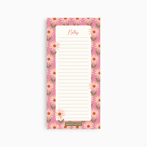 WLP10 - Pink Daisy Glow List Pad
