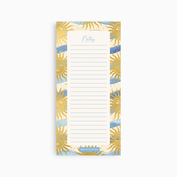 WLP13 - Sunshine Blue List Pad