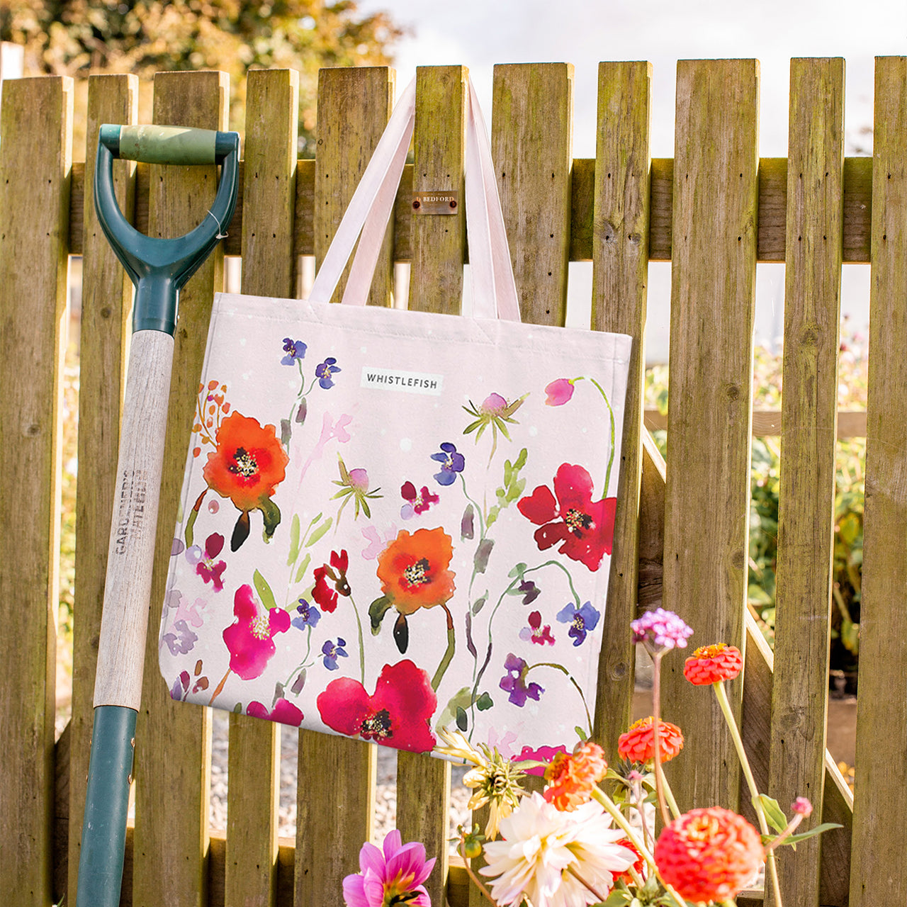 Tote Bag-WTB89 - Wildflower Whispers Tote Bag-Whistlefish