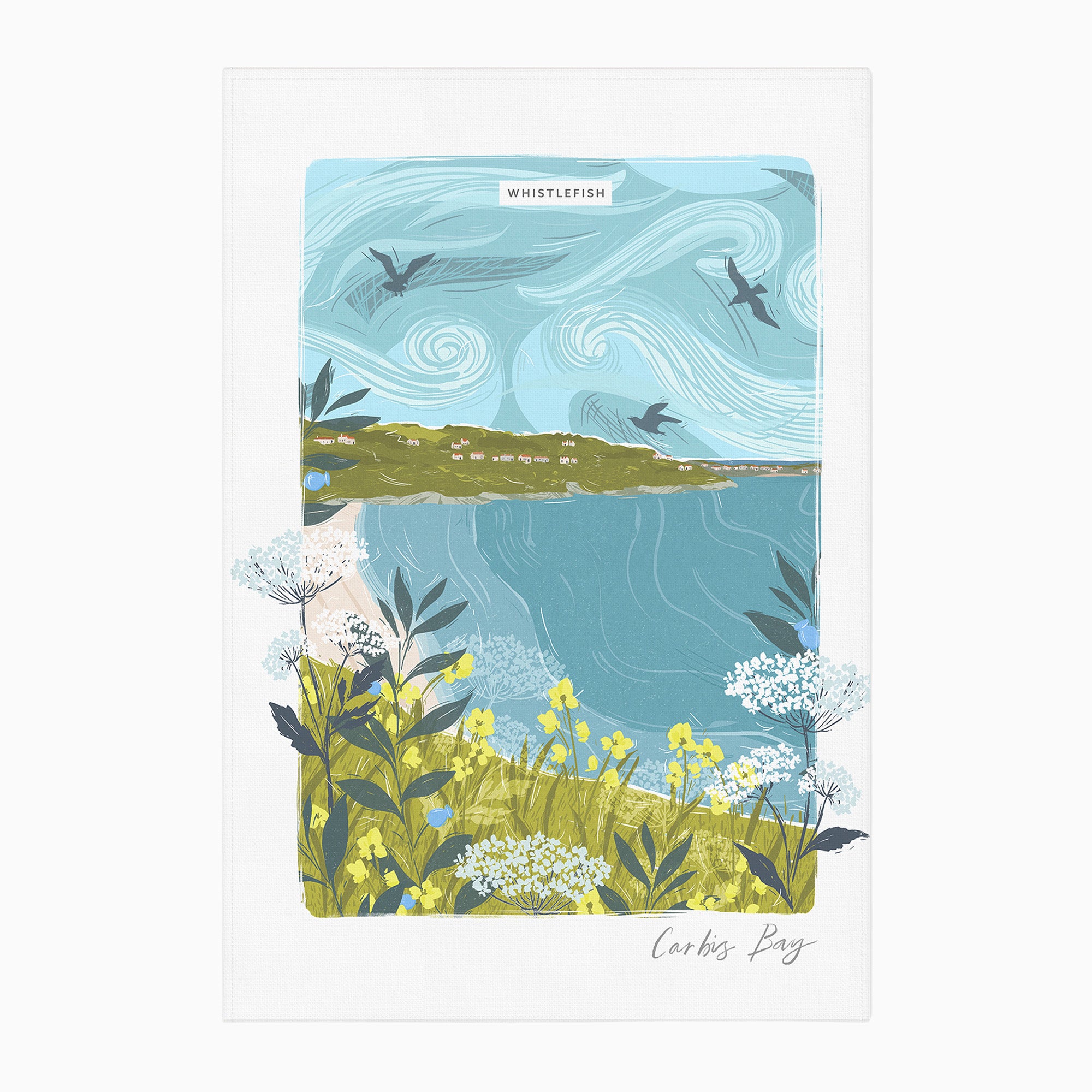 WTT325 - Carbis Bay Tea Towel