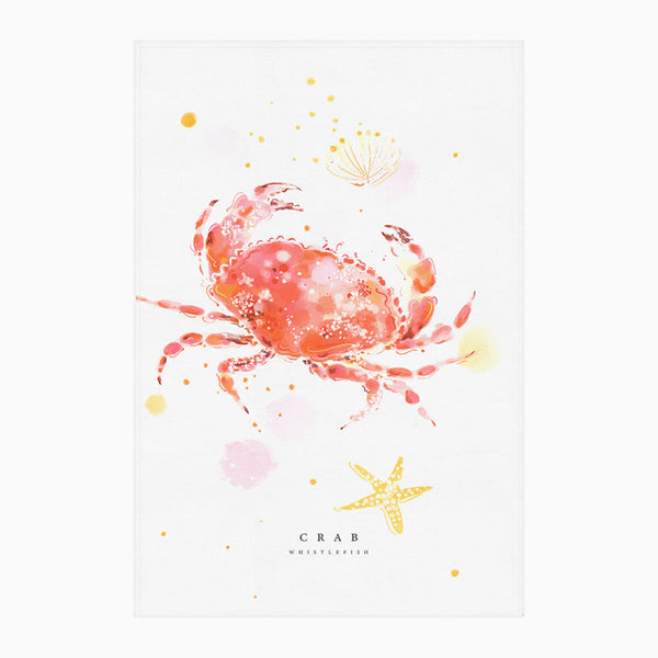 Crab Tea Towel - Whistlefish