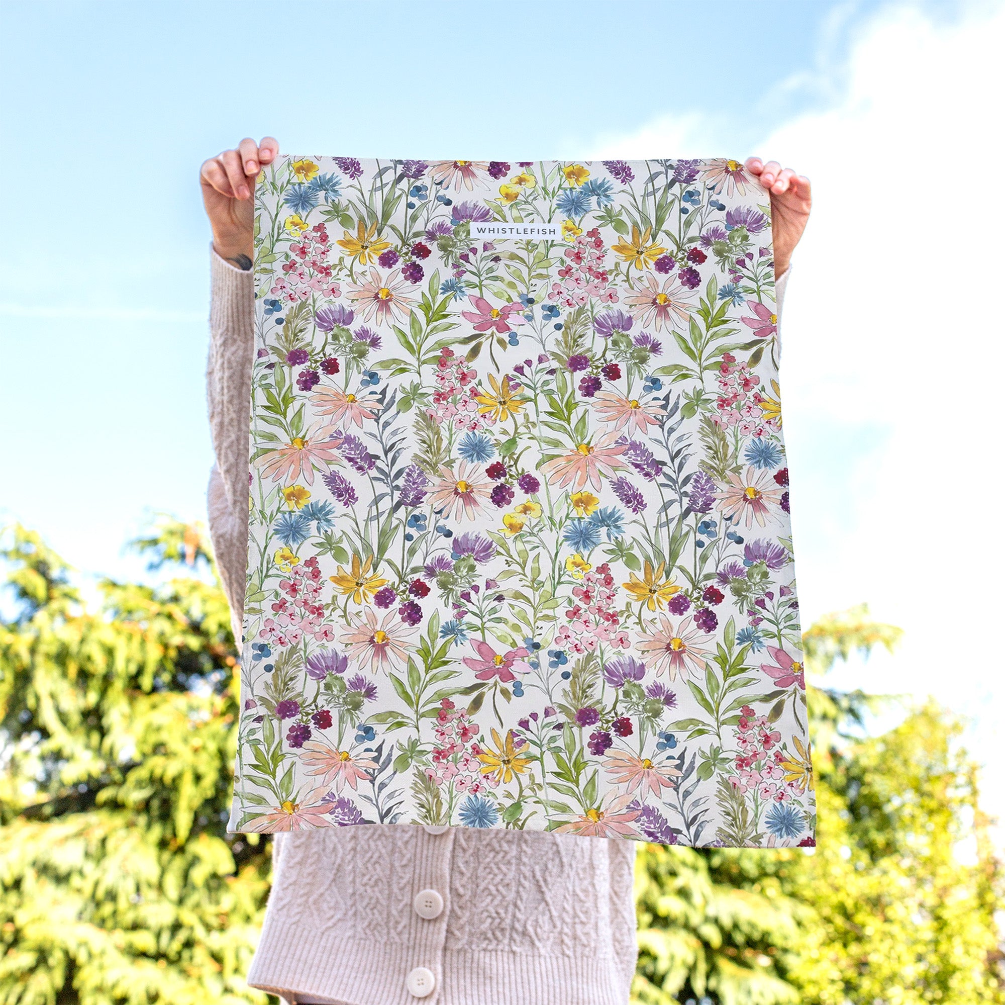 Bramble Hedgerow Tea Towel - Whistlefish