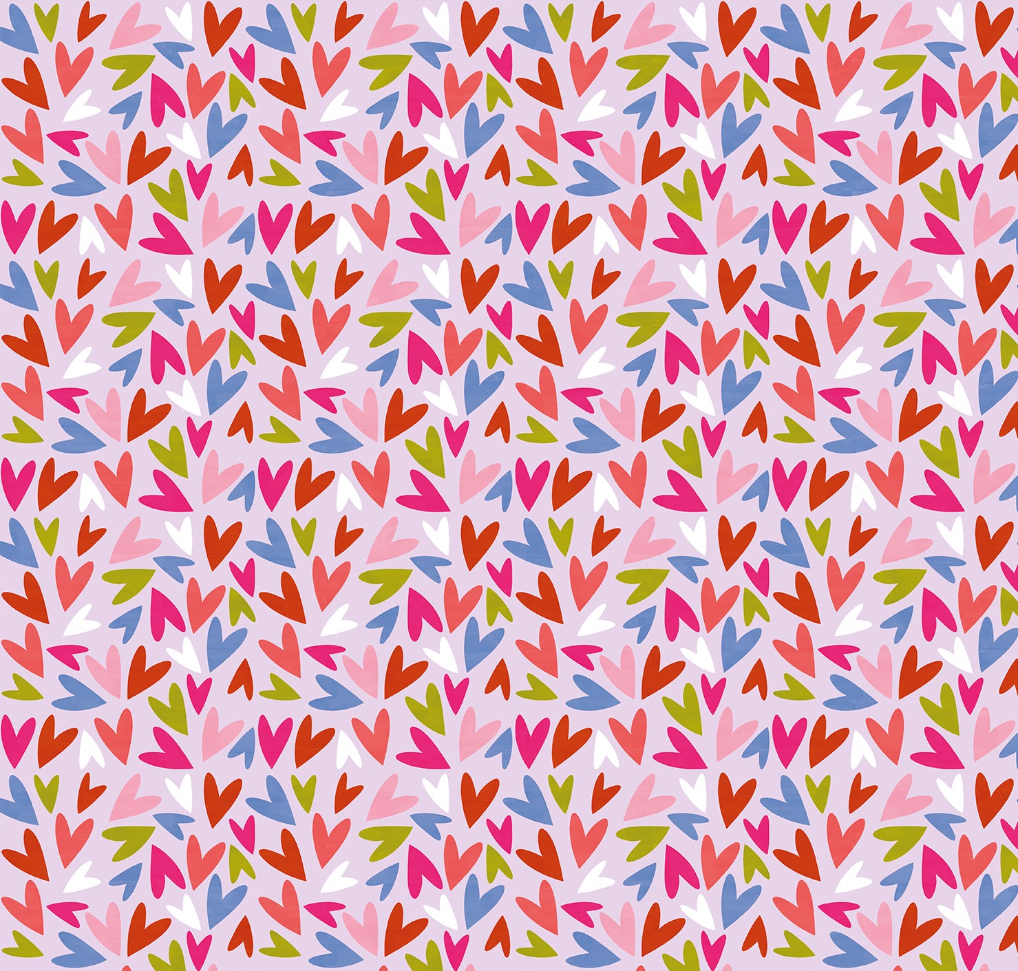 Wrapping Paper-GWP111 - Happy Hearts Wrapping Paper-Whistlefish
