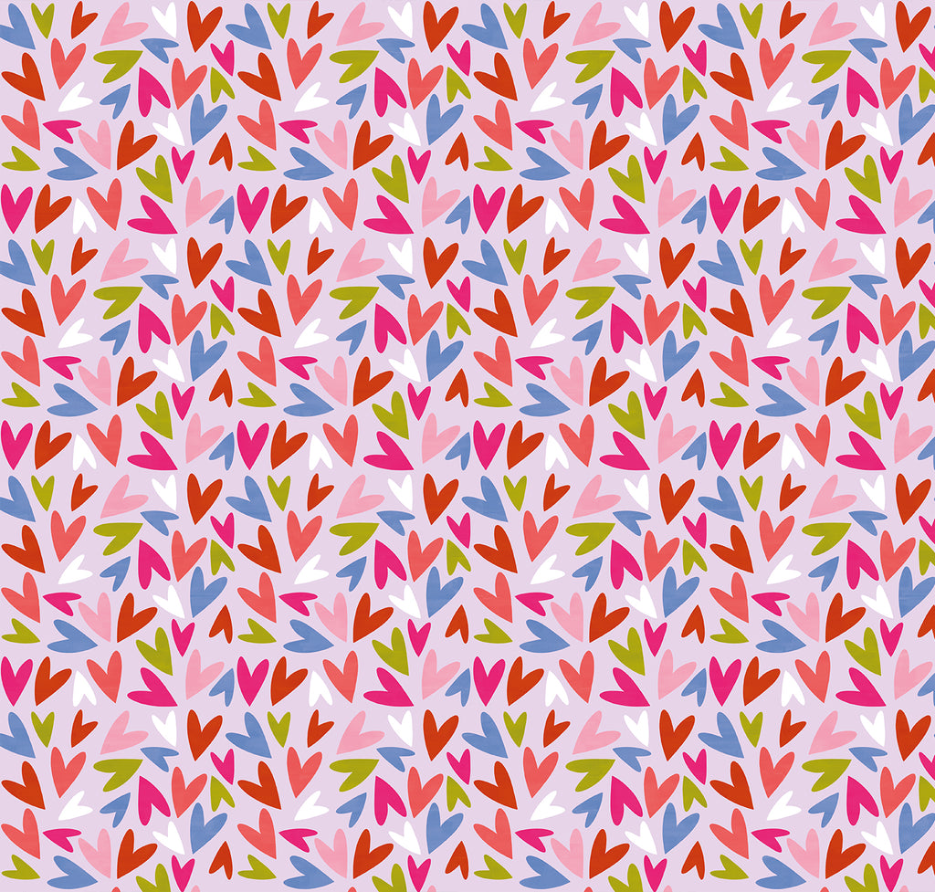 Wrapping Paper-GWP111 - Happy Hearts Wrapping Paper-Whistlefish